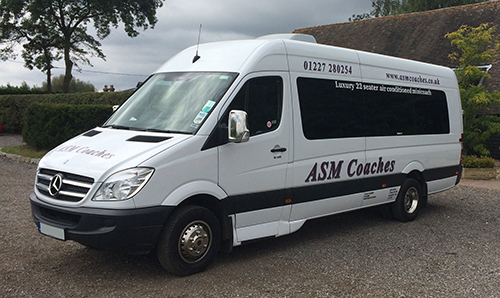 ASM Coaches Herne Bay 22 Seater Mini Coach Hire